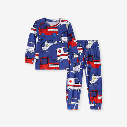 Emergency Rescue Kids Pajama Set – Long Sleeve Shirt and Pants-4
