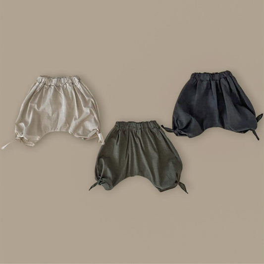 Summer Arrival Baby Unisex Cotton Casual Style Plain Pants-0