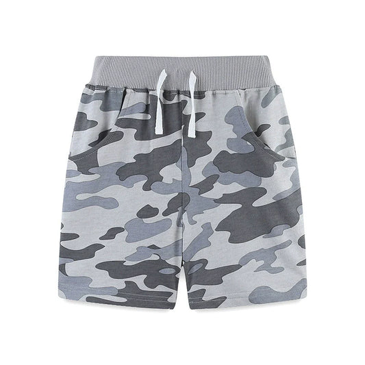 Summer Arrival Kids Boys Cotton Casual Style Camouflage Shorts-0