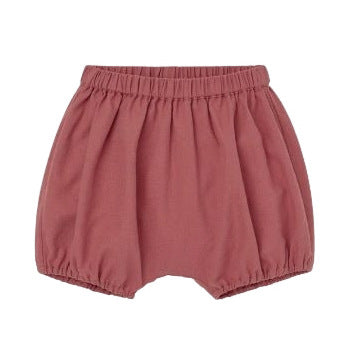 Summer Arrival Kids Unisex Cotton Casual Style Solid Color Shorts-1