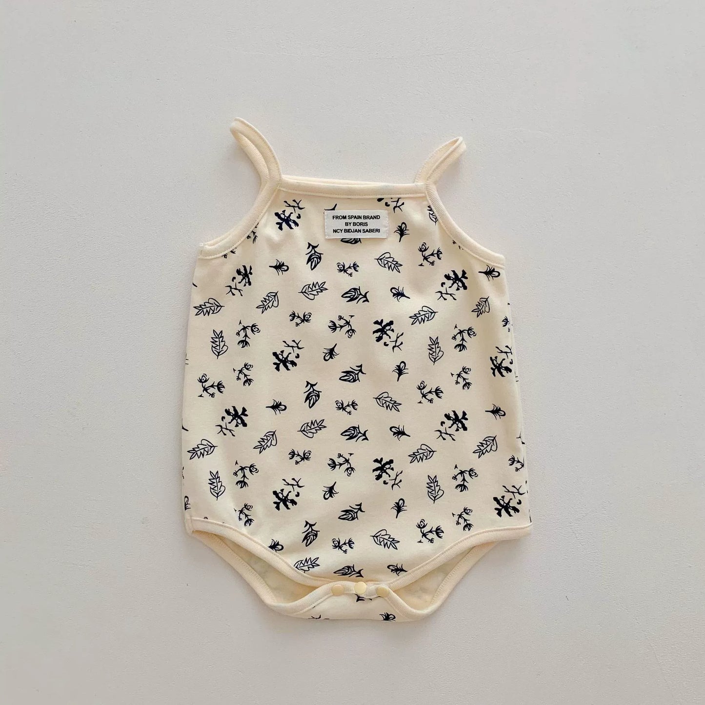Summer Arrival Cheap Baby Unisex Casual Simple Pattern Sleeveless Onesies-1