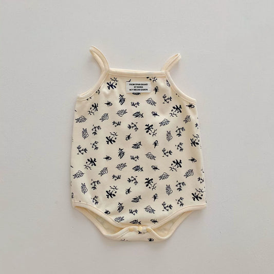 Summer Arrival Cheap Baby Unisex Casual Simple Pattern Sleeveless Onesies-1