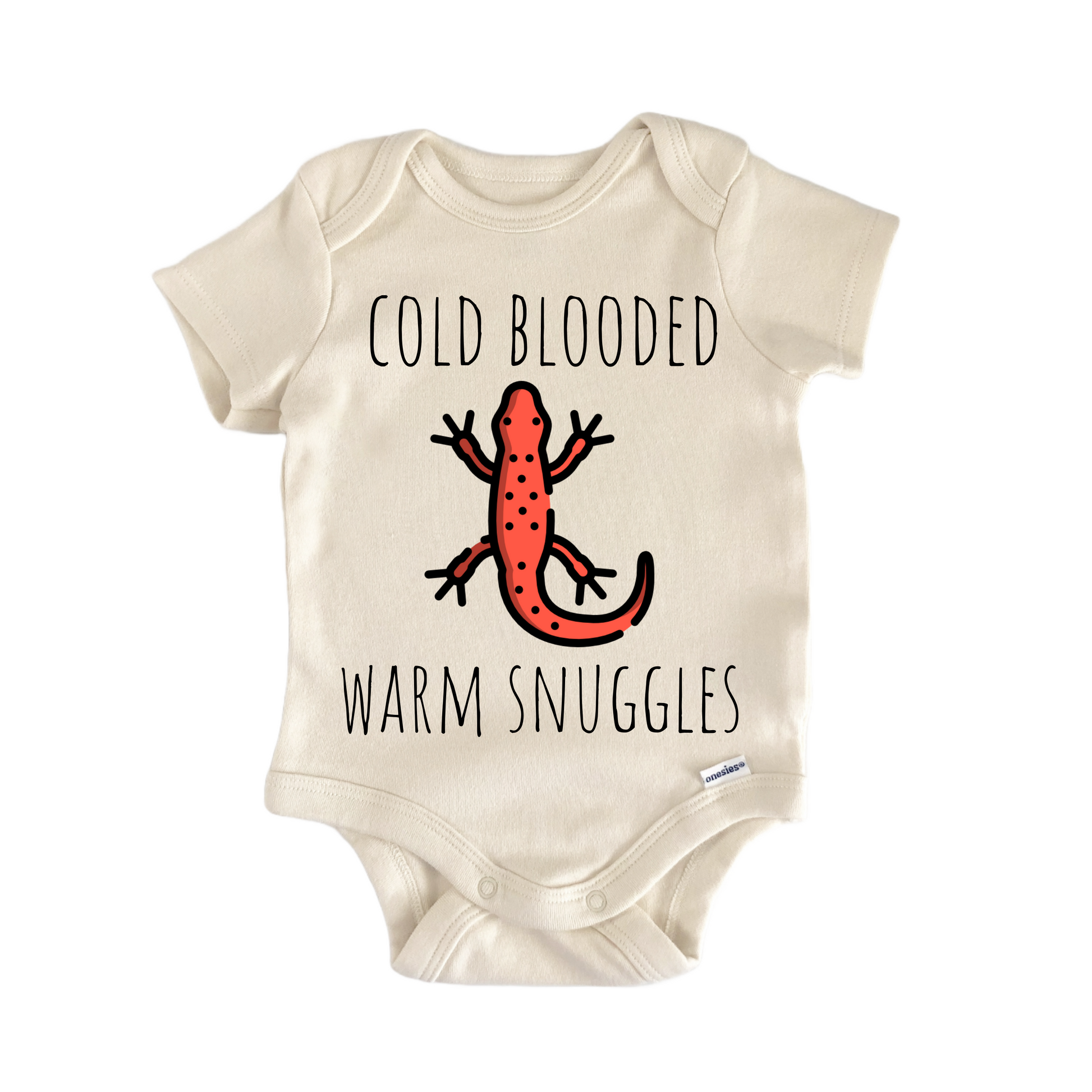 Salamander Lizard Reptile - Baby Bodysuit-0