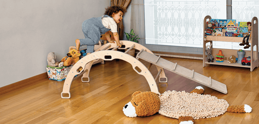 Montessori Toys Discover the Benefits of Climbing Arches and Ramps-1