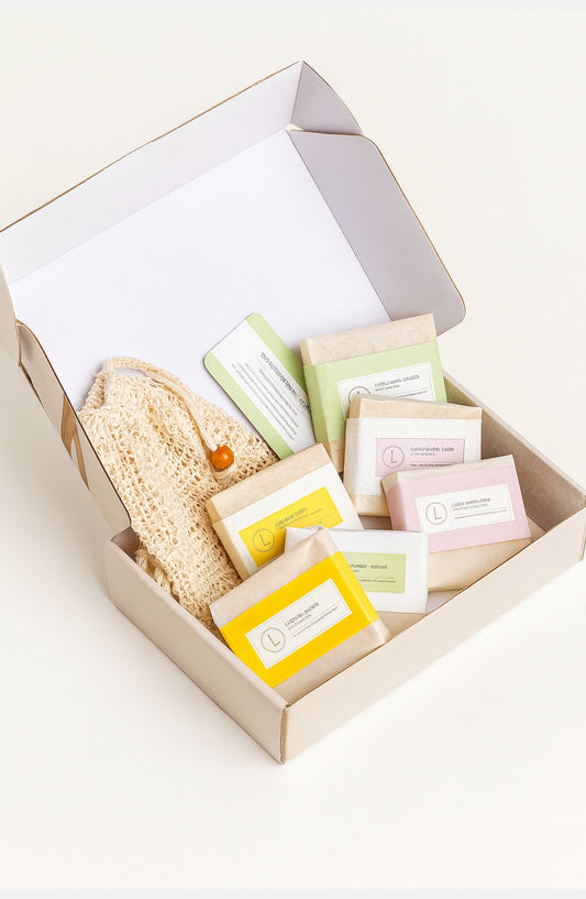 2x Natural Cold Process Soap Bar with Essential oils-1