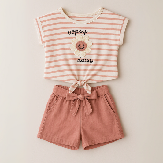 Daisy Days Girls Casual Set-1
