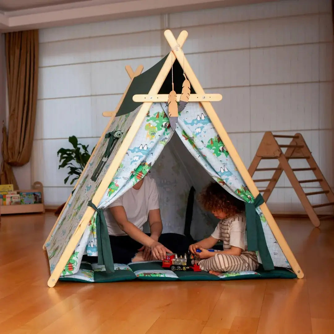 XL Play Tent and Play Mat Set-11